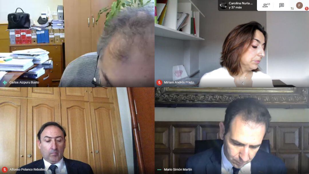 Segundo Pleno telemático celebrado por el Ayuntamiento de Palencia