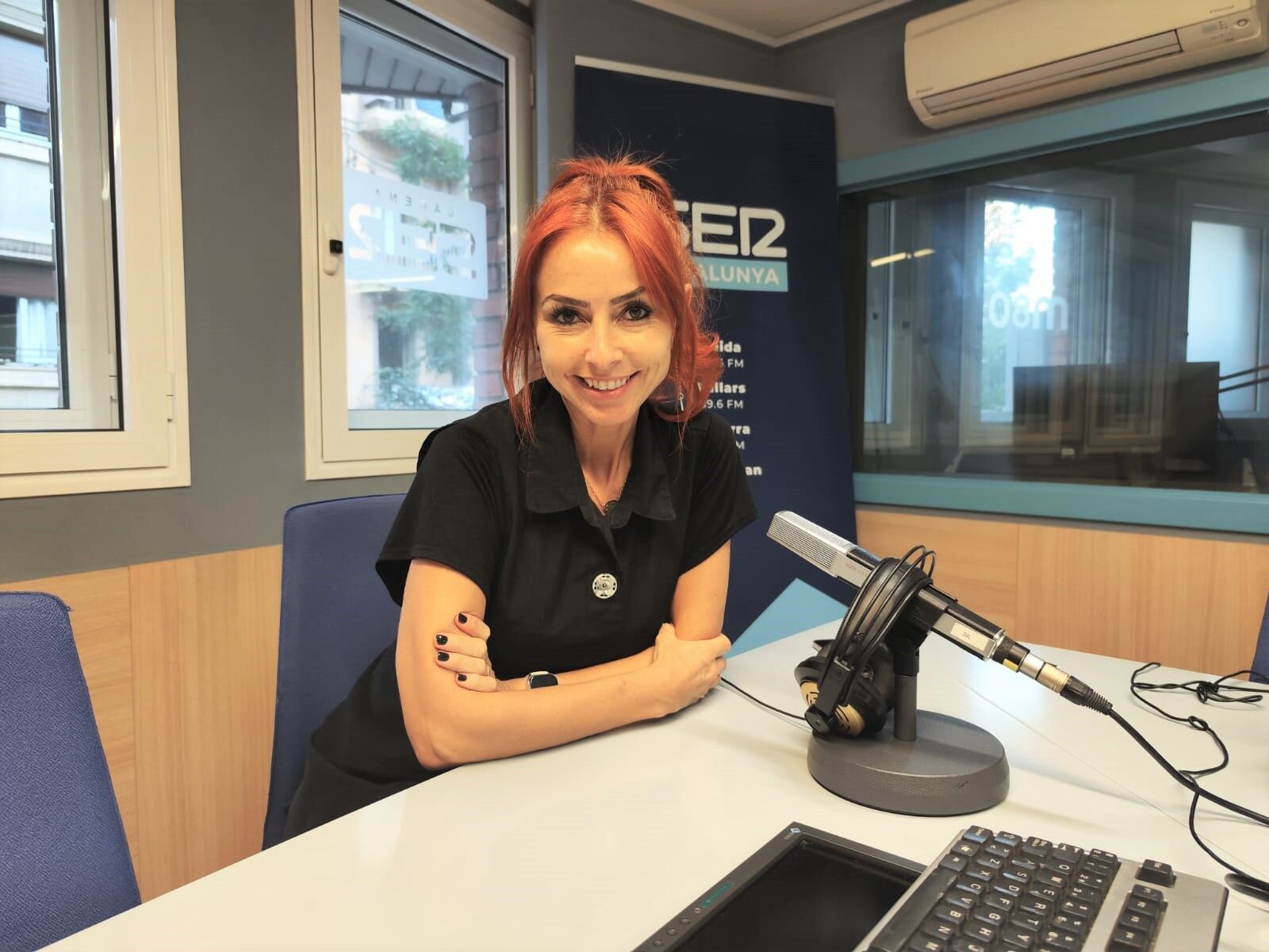 Entrevista a Désirée Mata sobre les tendències en imatge de nois, homes, noies i dones. Foto:  Ràdio Lleida.