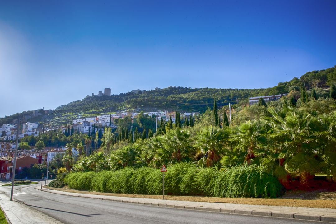 Panorámica del Castillo de Jaén.