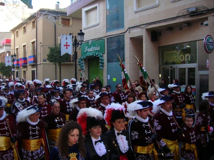 La Comparsa, en las fiestas. Archivo