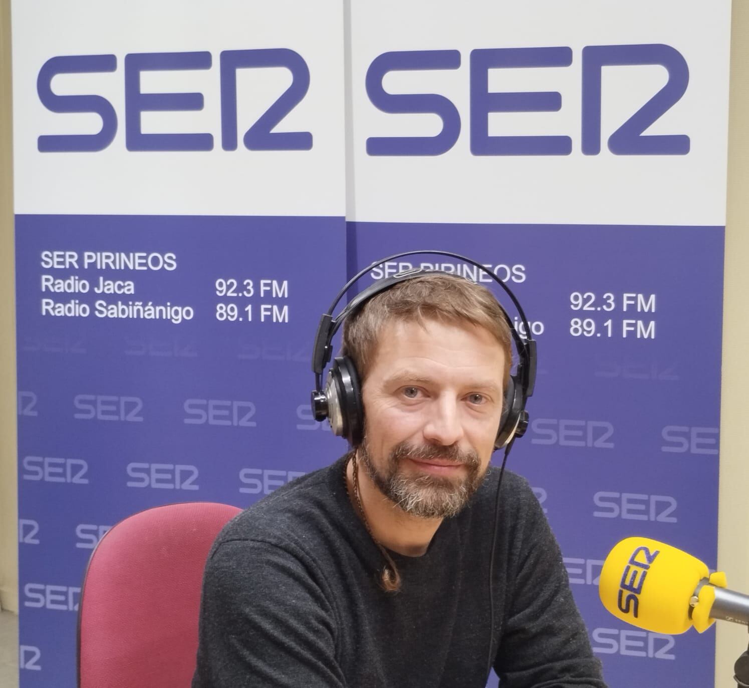 J. Lahoz investigador de 'sonidos' en el Pirineo