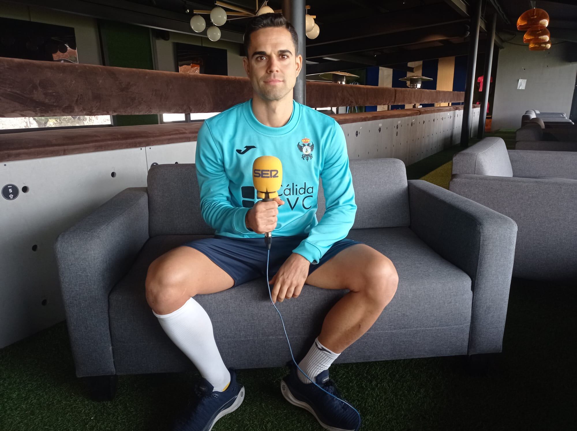 Fran Rodríguez, jugador del CF Talavera