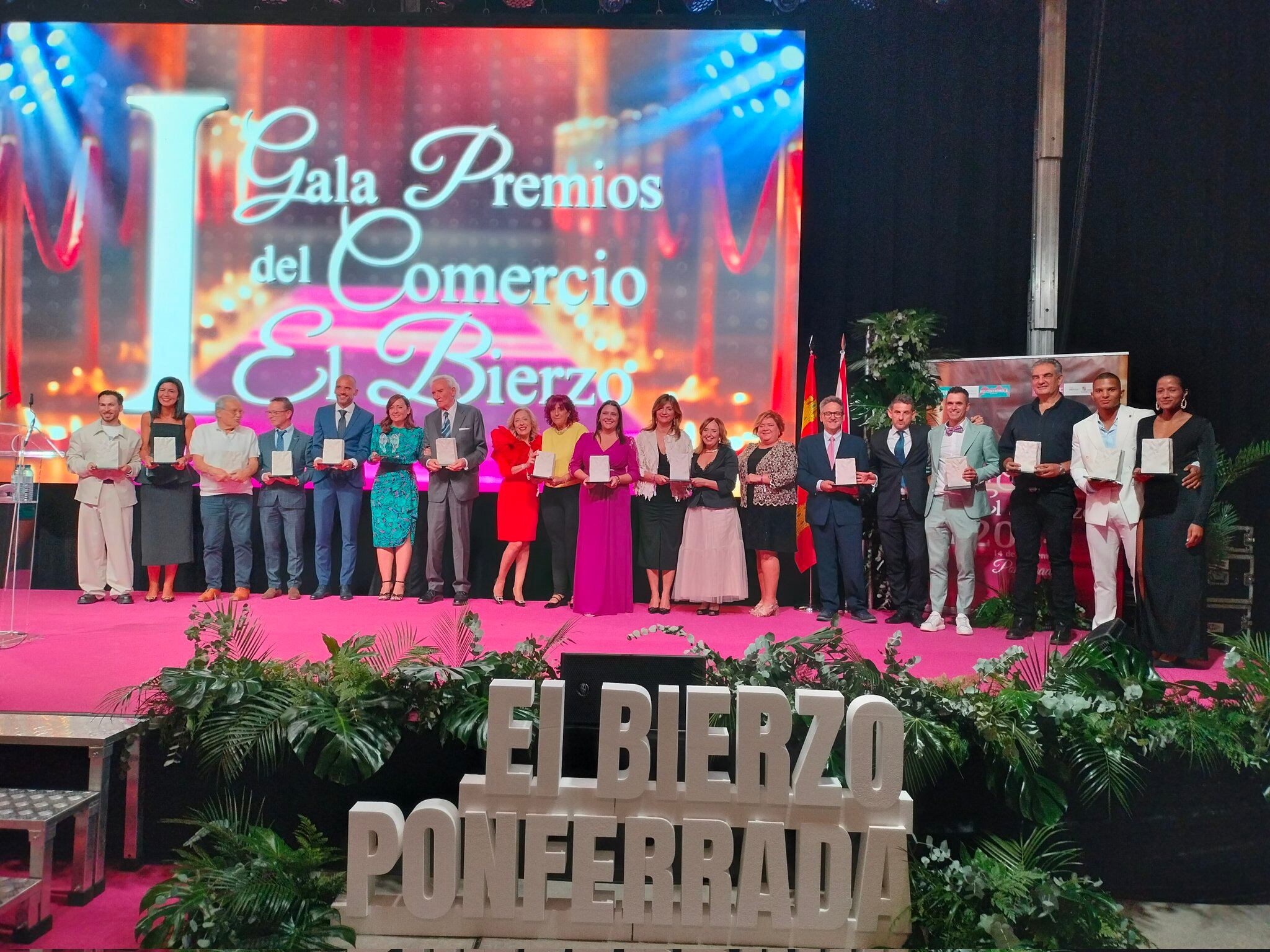 Imagen de la celebración de la I Gala de Comercio