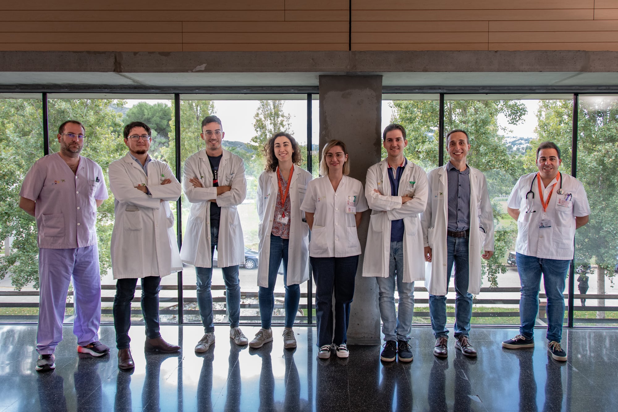 Equipo de neurología del Hospital Dénia.