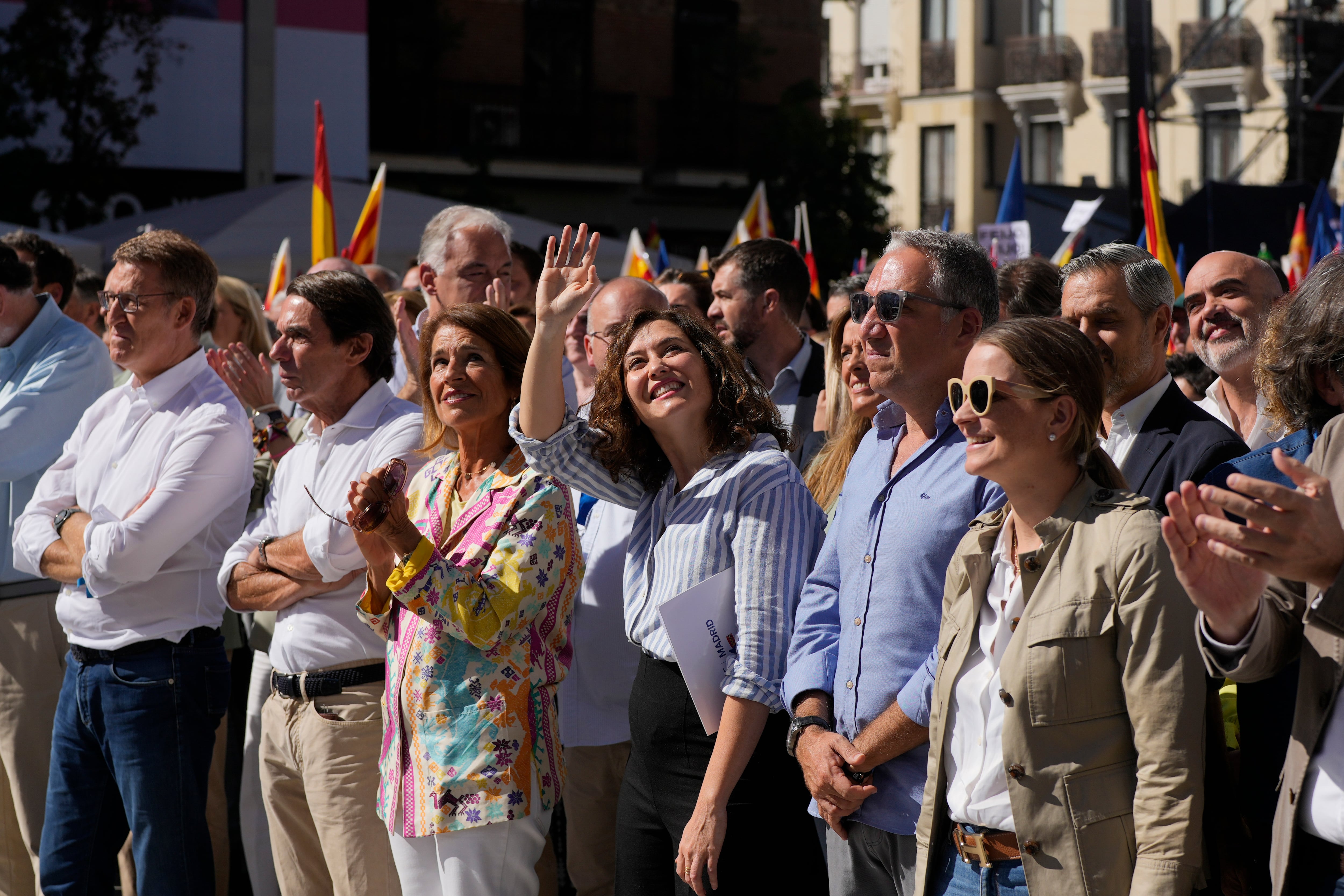 Acto del PP contra la amnistía.