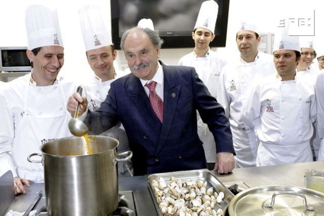 Imagen de archivo del cocinero Luis Irizar