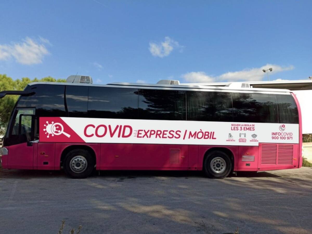 El "Vacubús" se instala desde este martes en Inca para vacunar durante el Dijous Bo