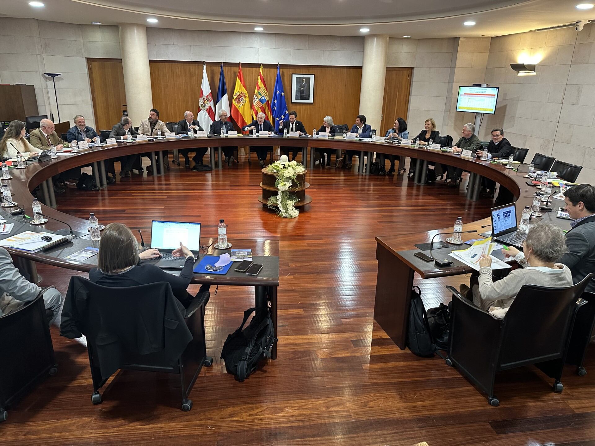 Asamblea de la AECT celebrada el 13 de diciembre de 2023