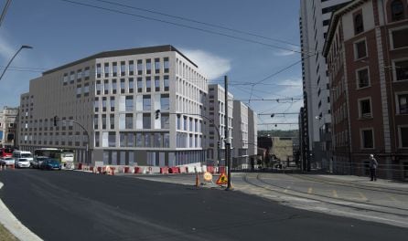 Fotomontaje edificio UPV-EHU