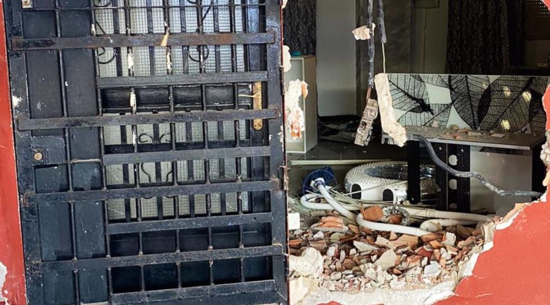 Imagen de la operación de la Guardia Civil