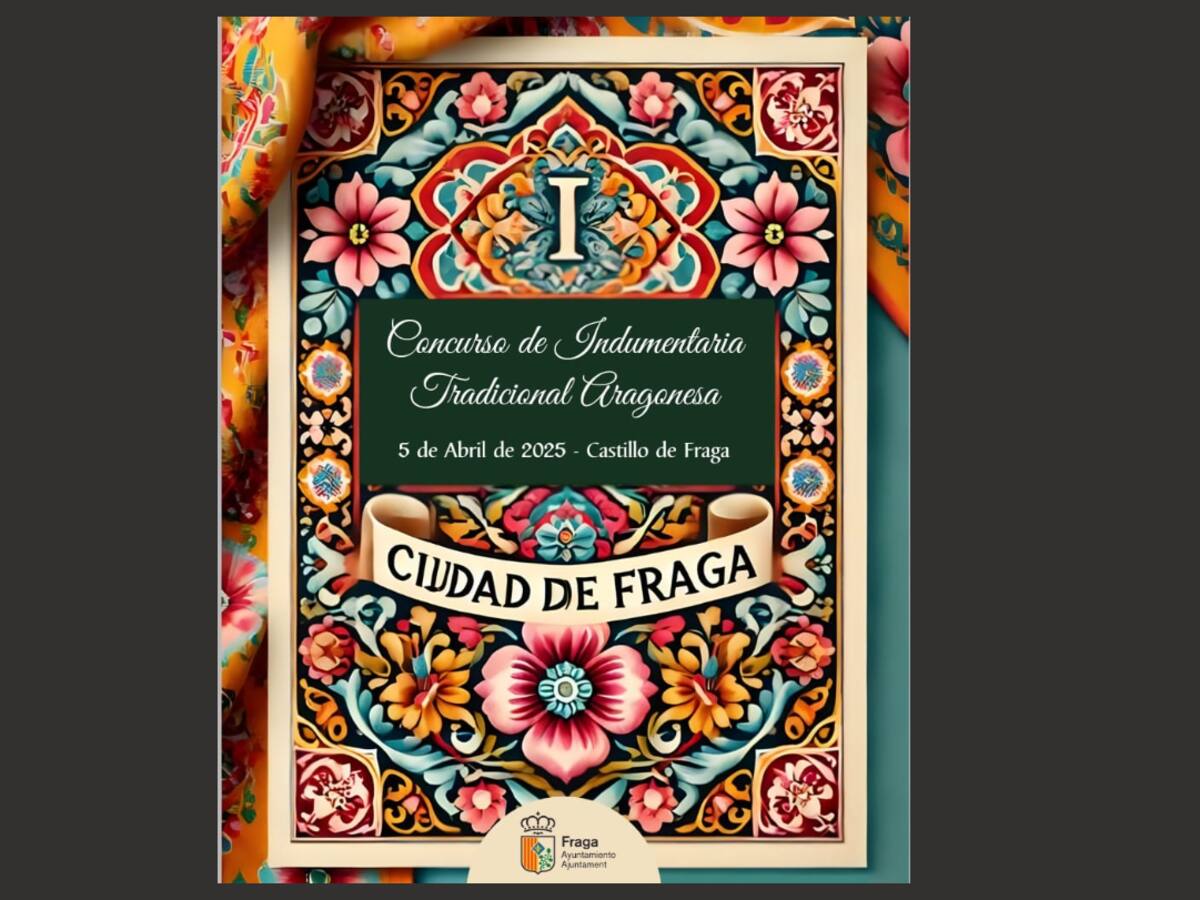 Abiertas las inscripciones del I Concurso de Indumentaria Tradicional Aragonesa “Ciudad de Fraga”