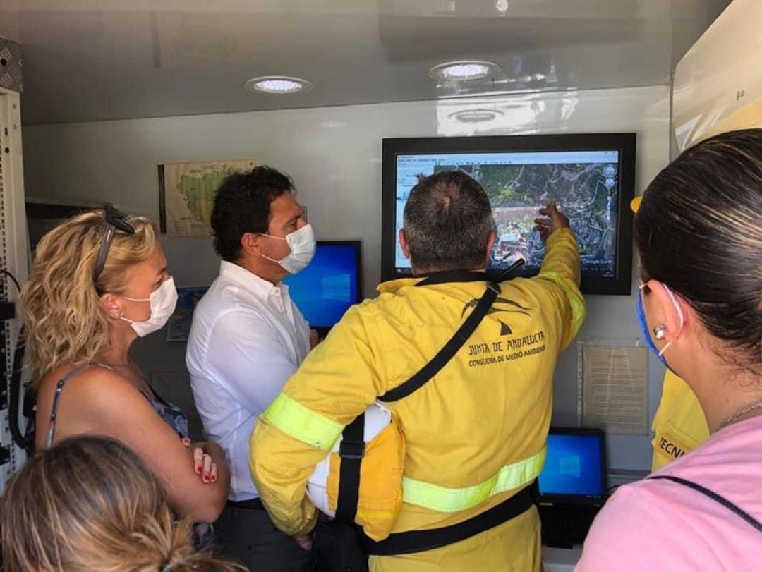 Incendio en El Cuartón (Tarifa).