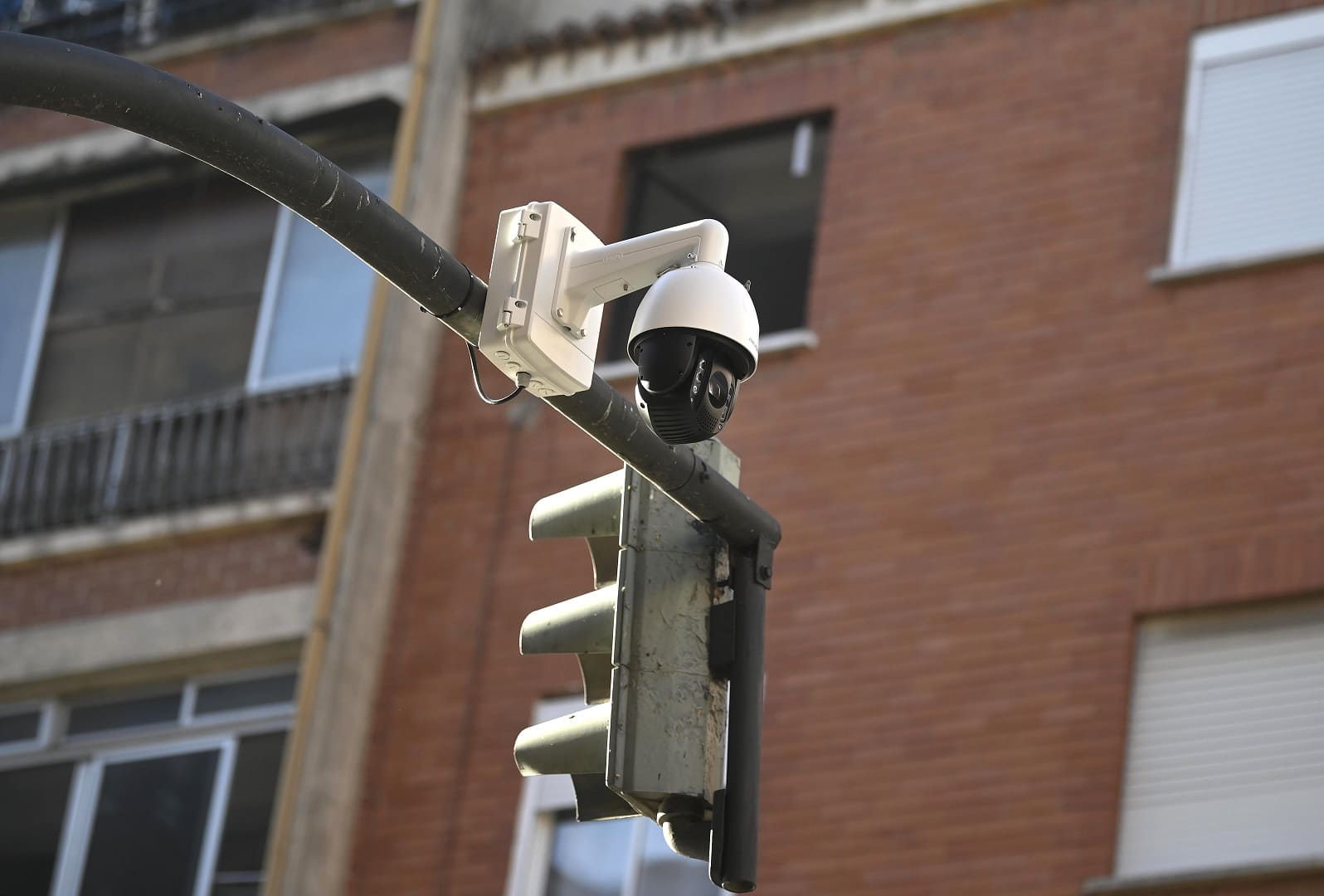 Cámara de seguridad instalada en Orriols