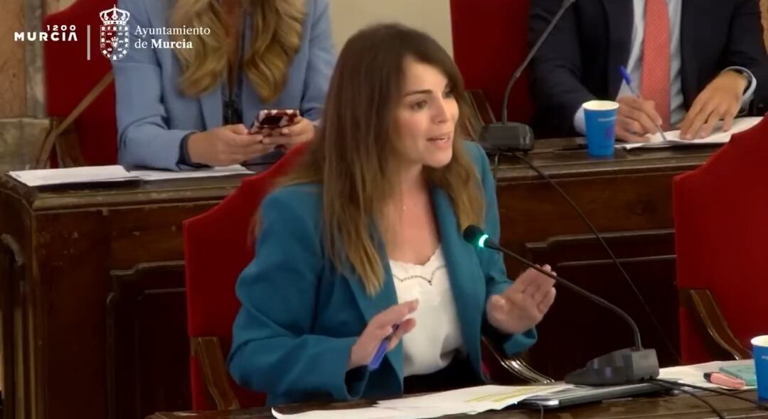 La vicealcaldesa Rebeca Pérez