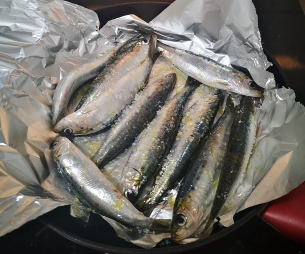 Un modo de hacer las sardinas sin que huela en casa.