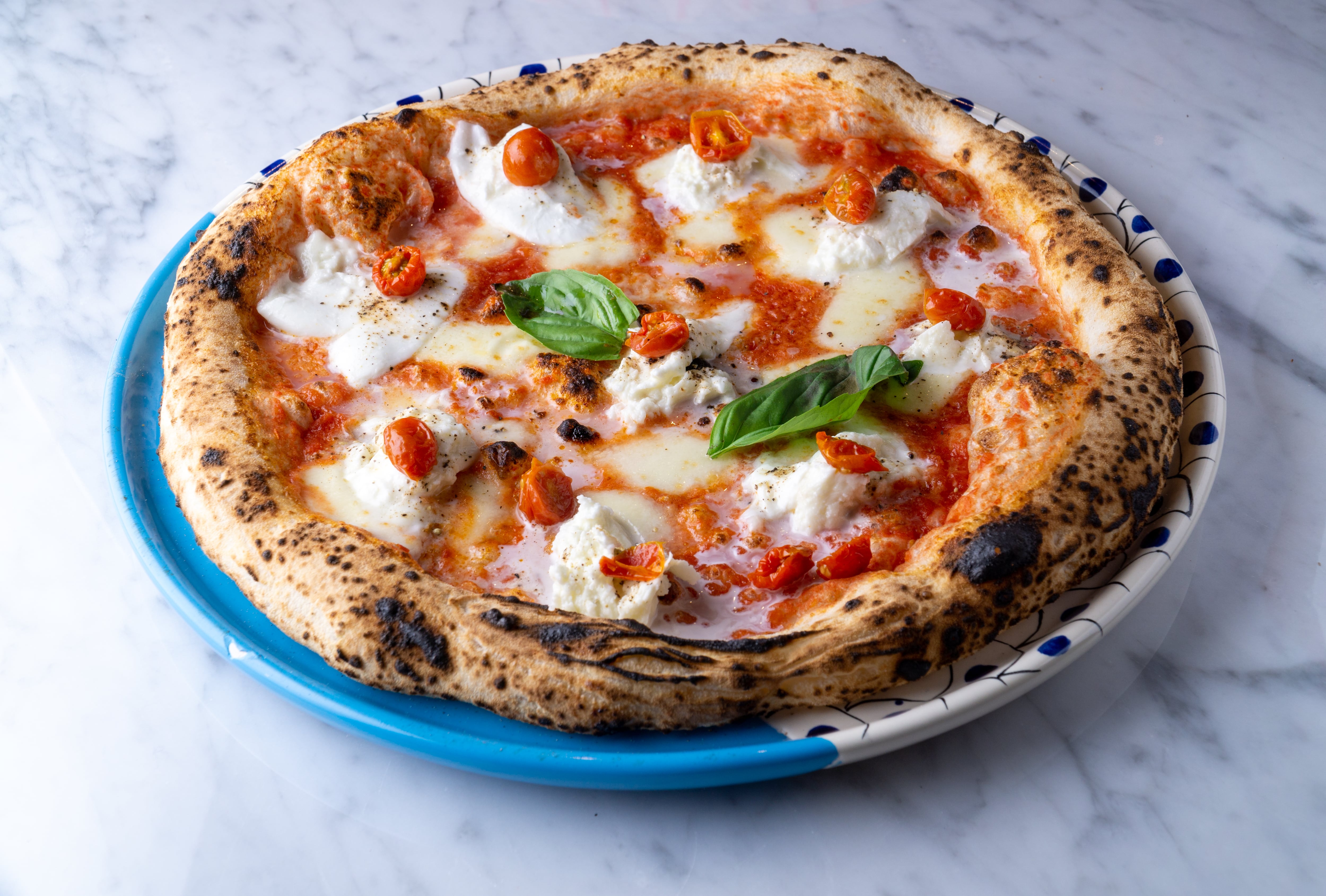 Pizza margarita (Baldoria).