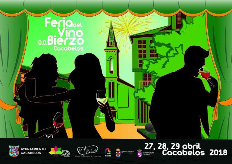 Cartel promocional de la Feria del Vino