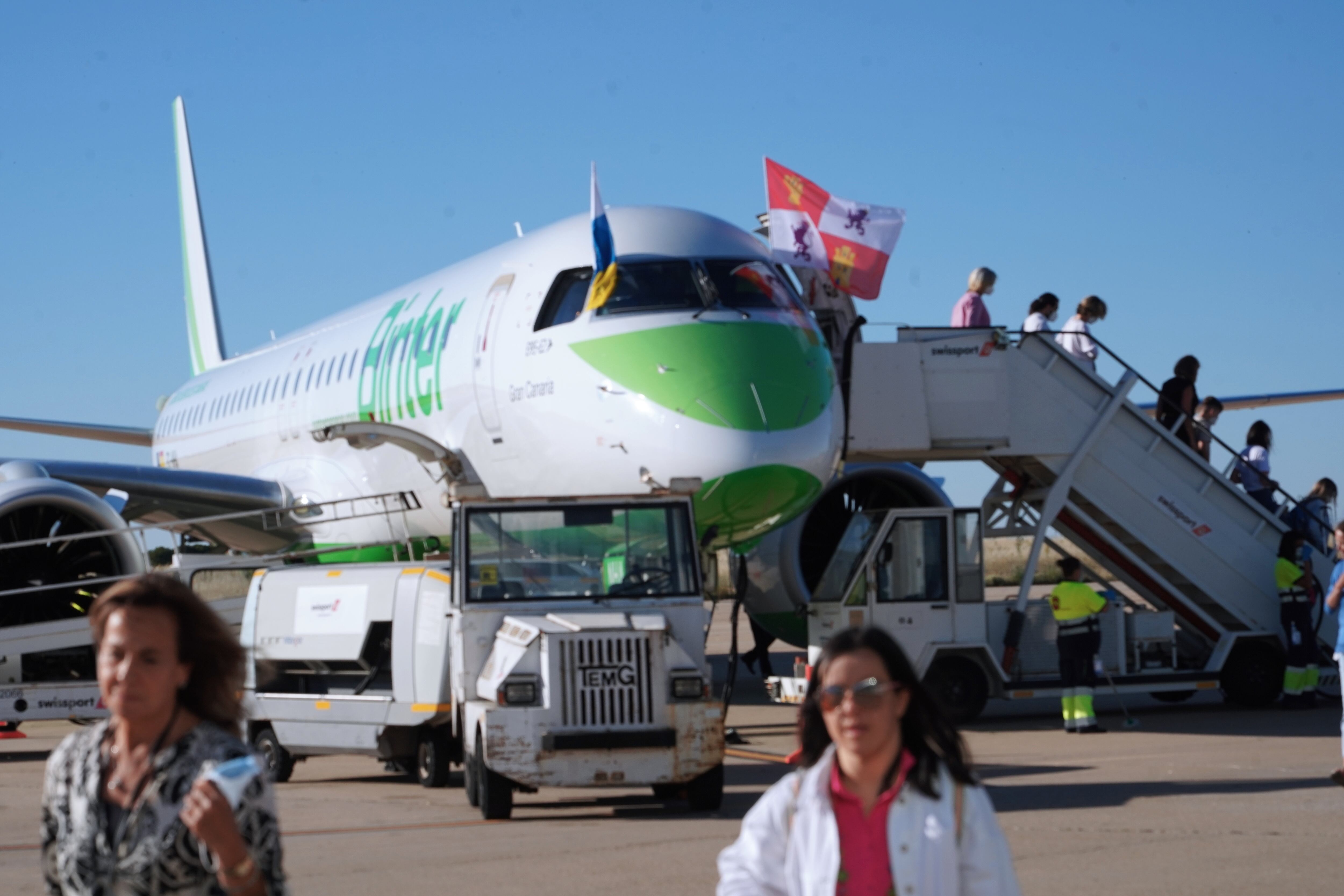 Binter inicia sus vuelos directores entre Valladolid y Gran Canaria, que ofrece hasta el 30 de septiembre.