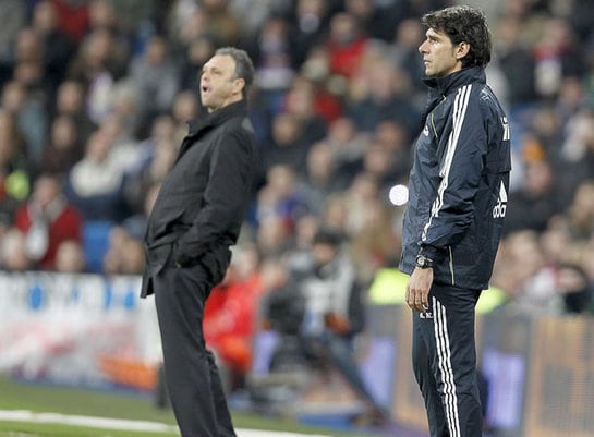 Karanka y Caparrós, en la zona técnica