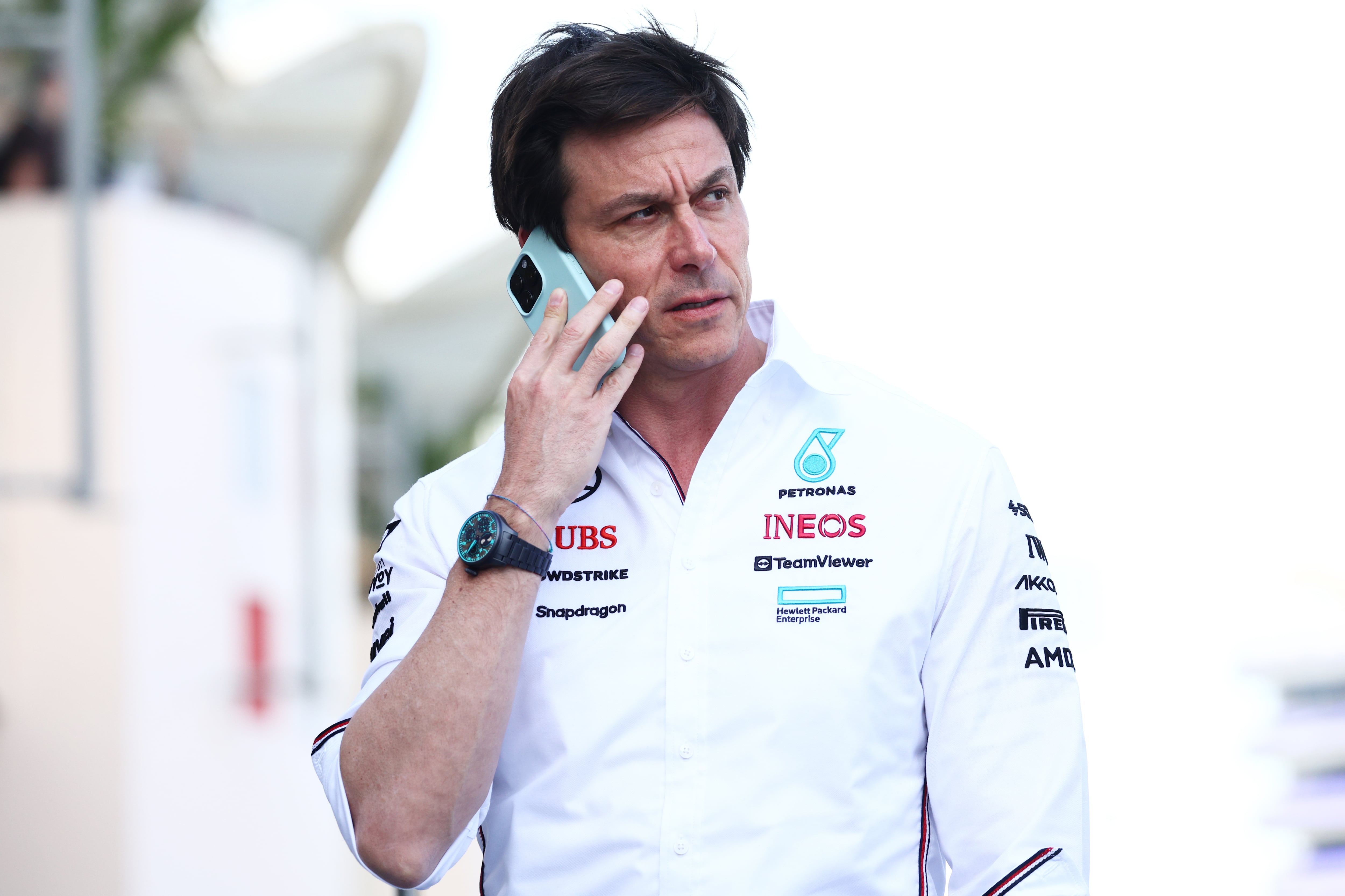 Toto Wolff, director ejecutivo de la escudería Mercedes