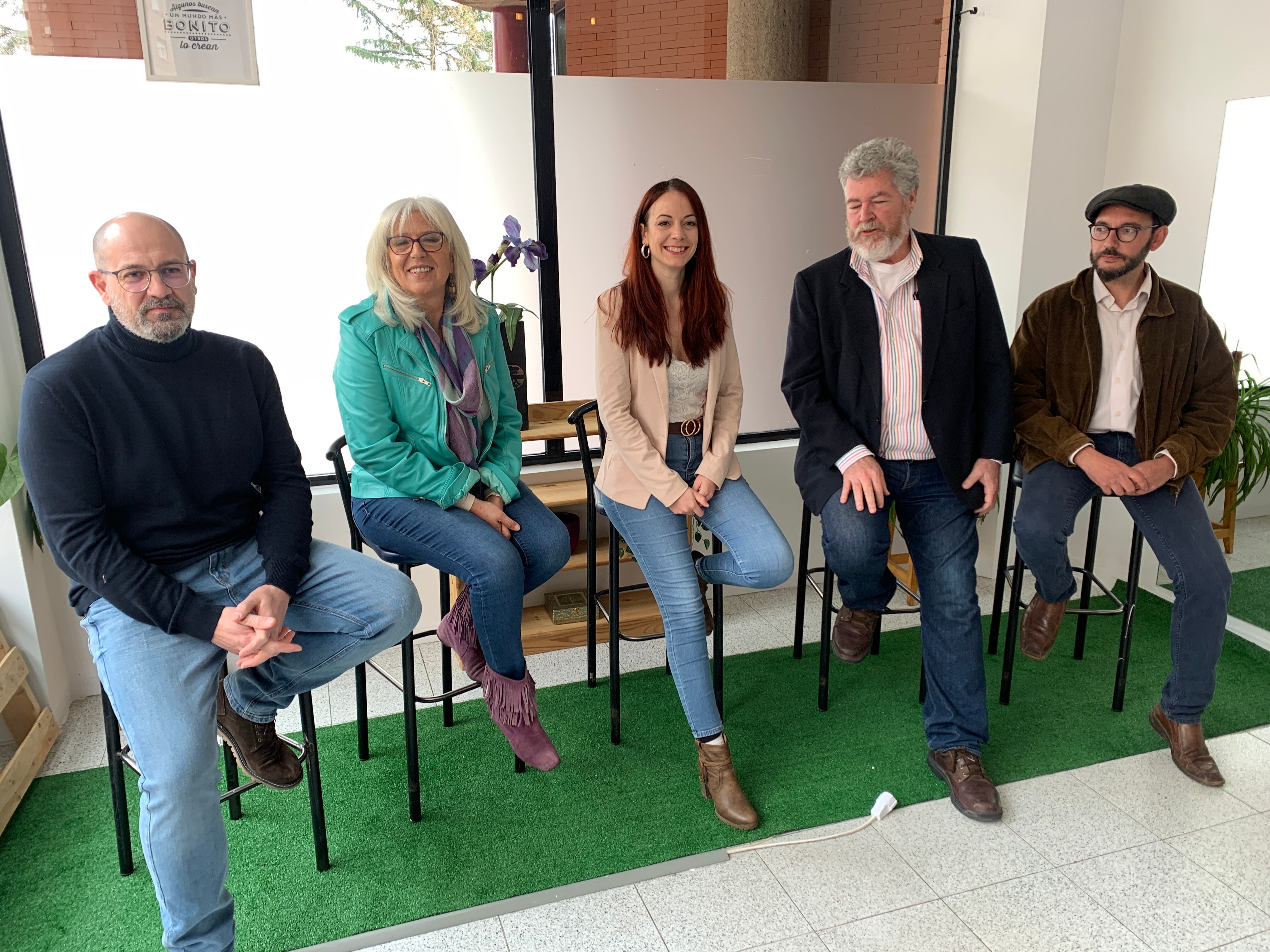 Presentación de la lista de la agrupación entre Podemos y Alianza Verde