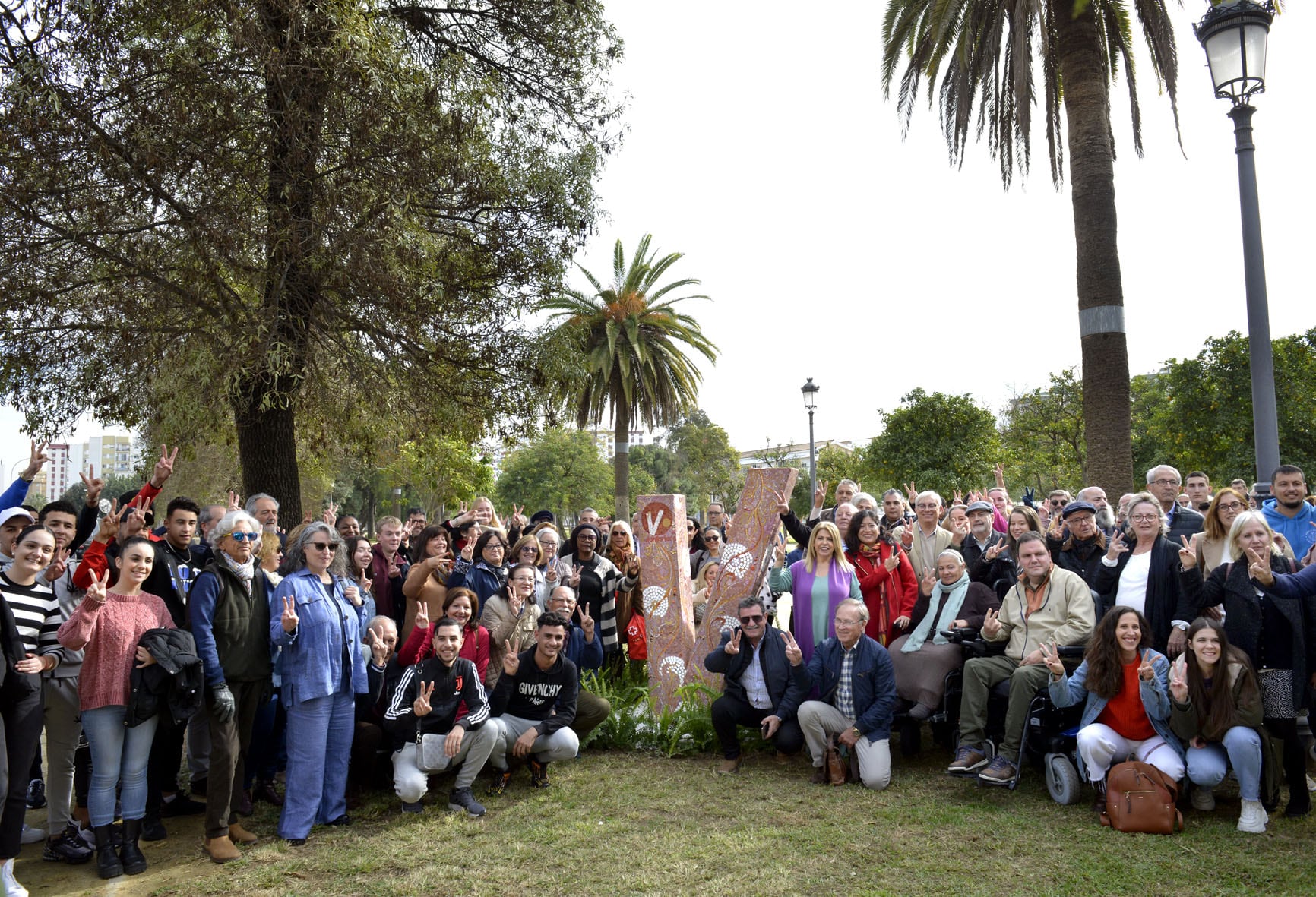 El monumento se ha instalado en el Parque del Retiro