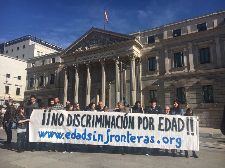 La Plataforma cívica frente al Congreso