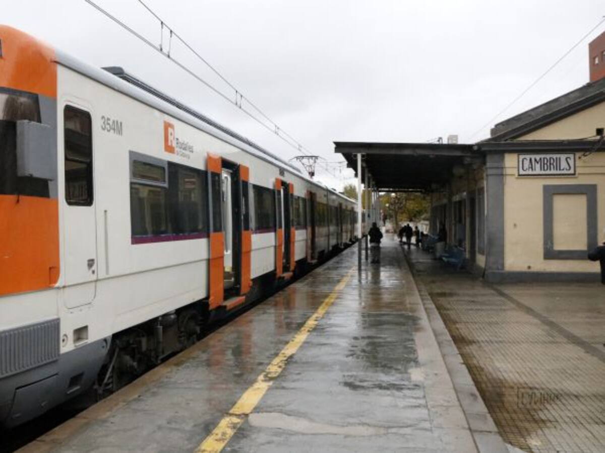 Incidències ferroviàries i elèctriques a causa de la pluja