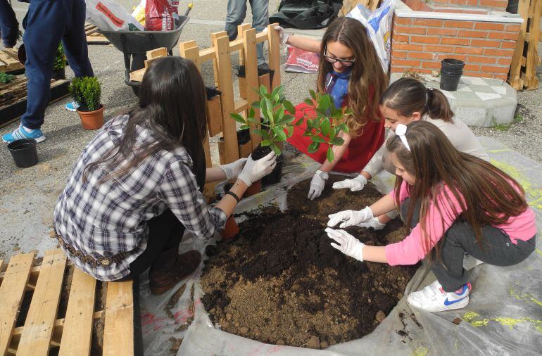 En marcha una nueva edición del programa de la Diputación de Palencia "Escuelas para la sostenibilidad"