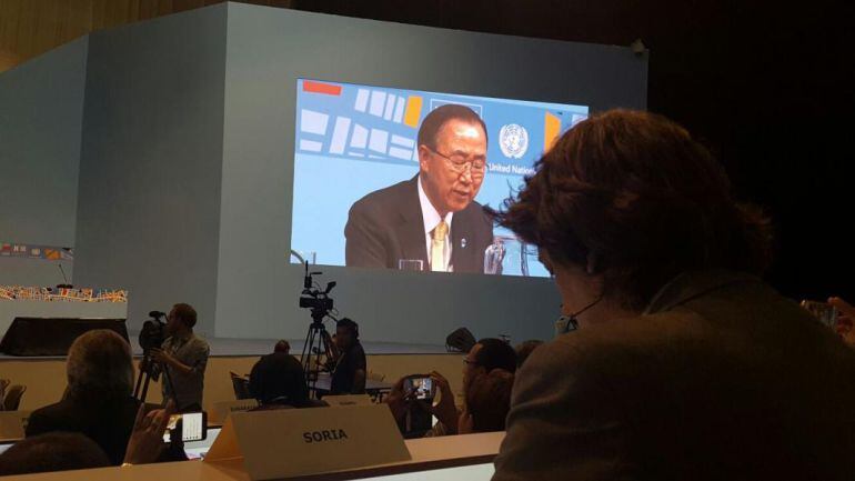 Carlos Martínez, durante un encuentro internacional con participación de la FEMP.