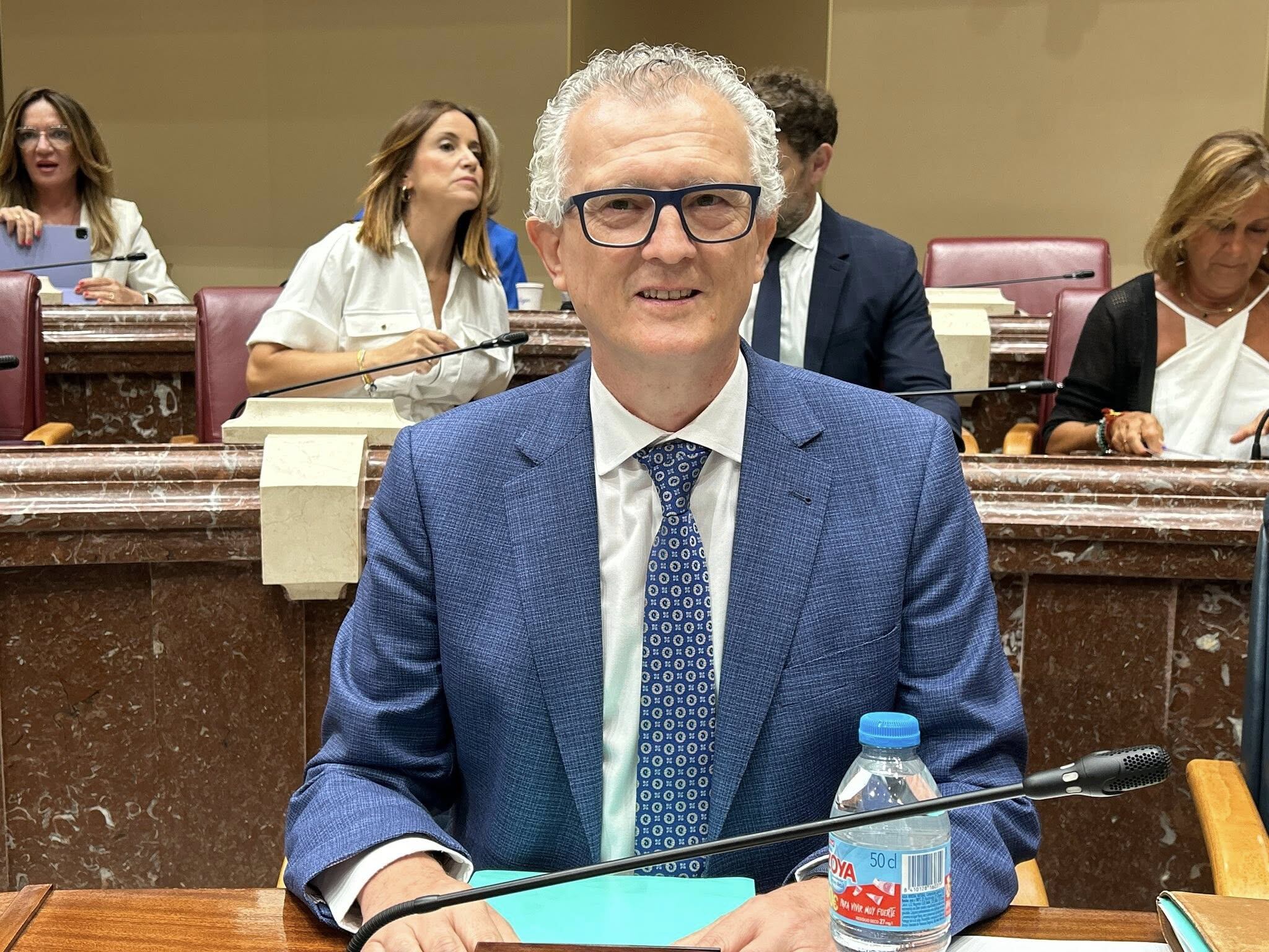 El consejero de Salud, Juan José Pedreño presenta sus presupuestos para 2025 en la Asamblea Regional