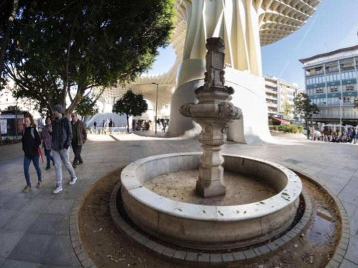 La fuente de la Encarnación volverá a tener protagonismo en la plaza