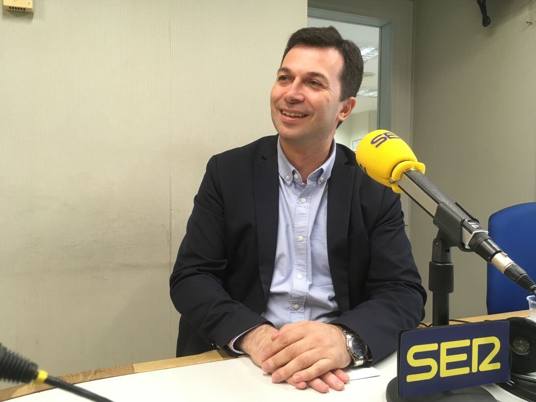 Gonzalo Caballero, secretario xeral del PSdeG, durante la entrevista