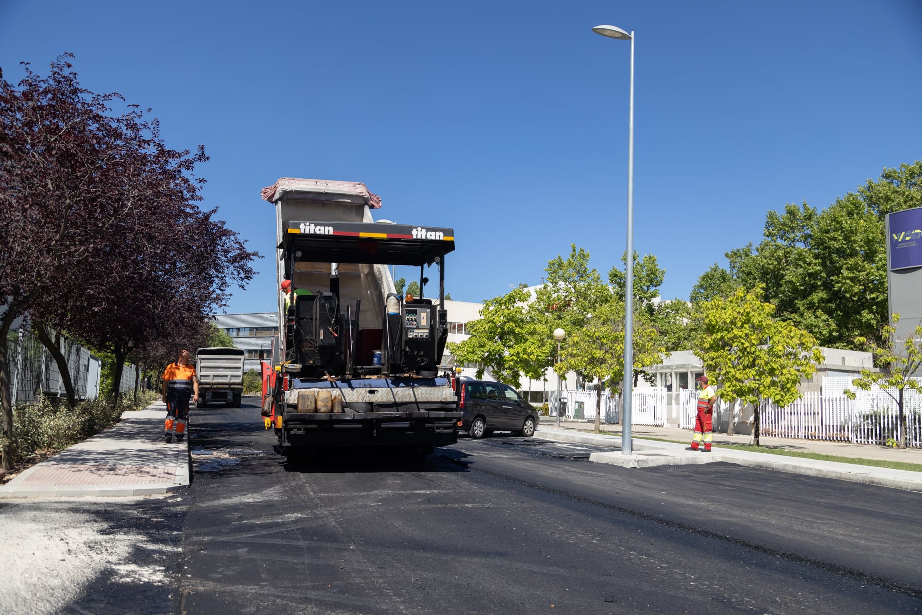 Remodelación urbana en Tres Cantos