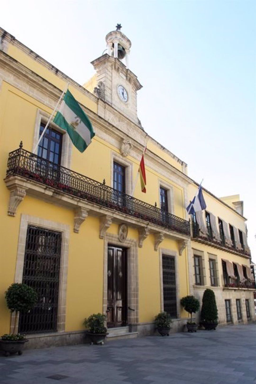 Fachada del Ayuntamiento de Jerez