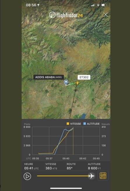 El avión se estrello a los seis minutos del despegue