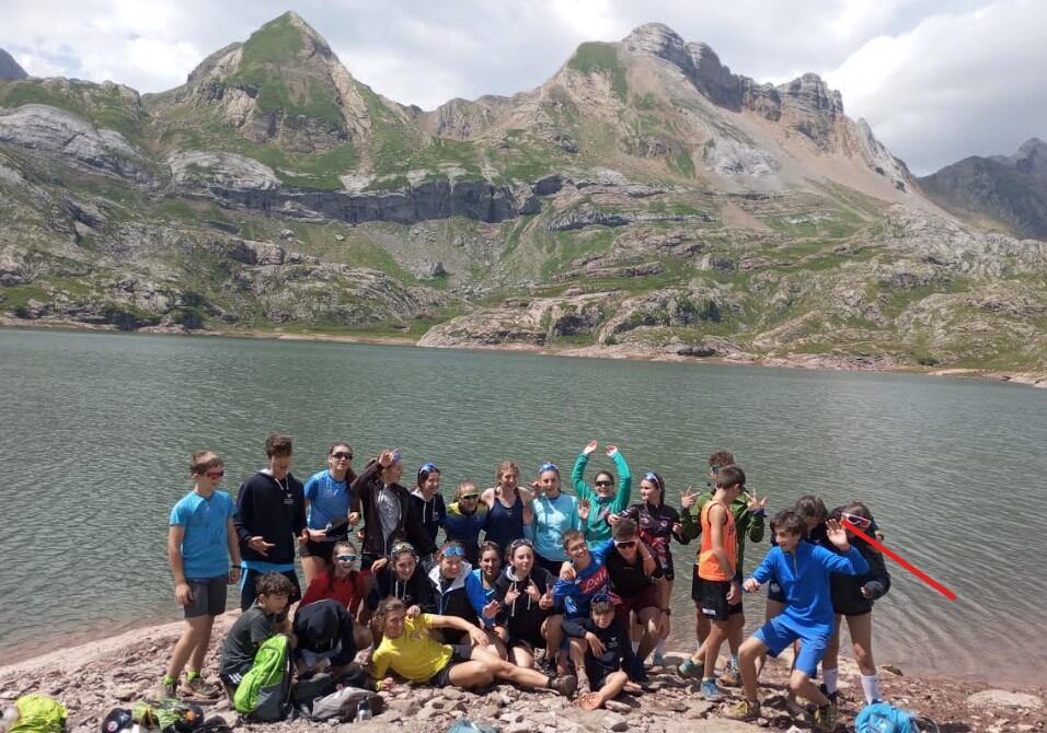 El Ski Club Aspe y el SCI Club Bal Biois de Italia están realizando una concentración en Jaca y alrededores