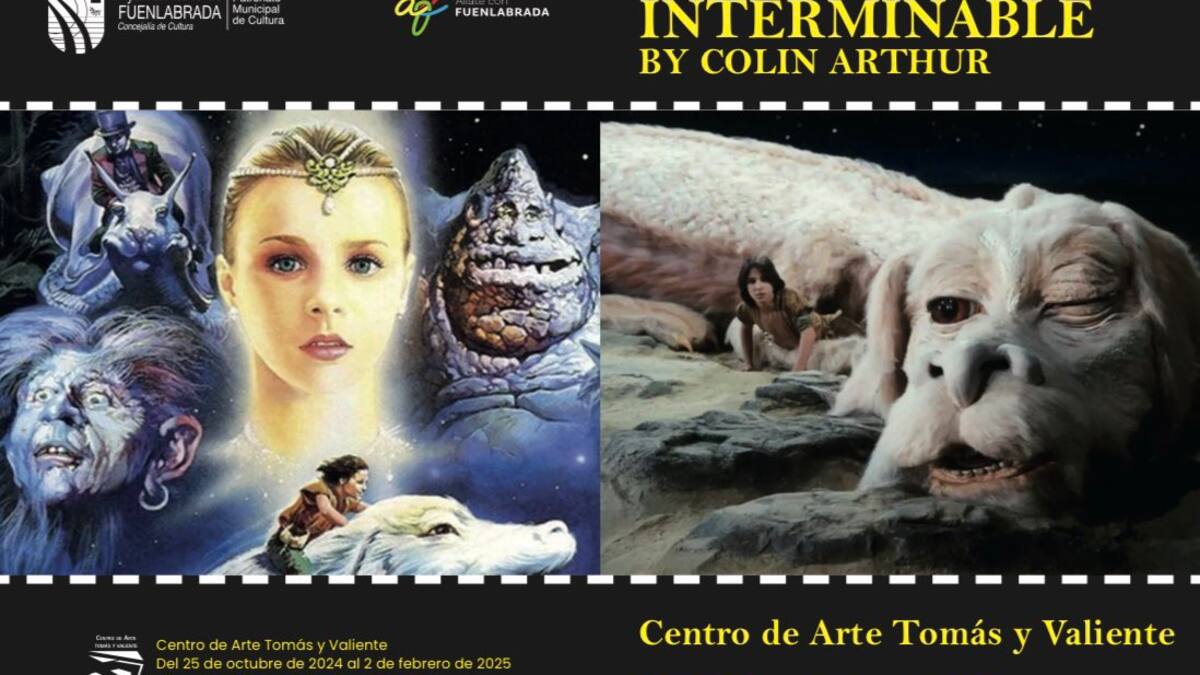 Entrevista a Víctor Matellano, comisario de la exposición 'La Historia Interminable by Colin Arthur', que llega a Fuenlabrada