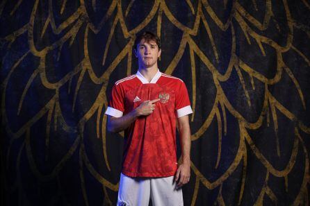 Mario Fernandes, jugador de la selección rusa de fútbol