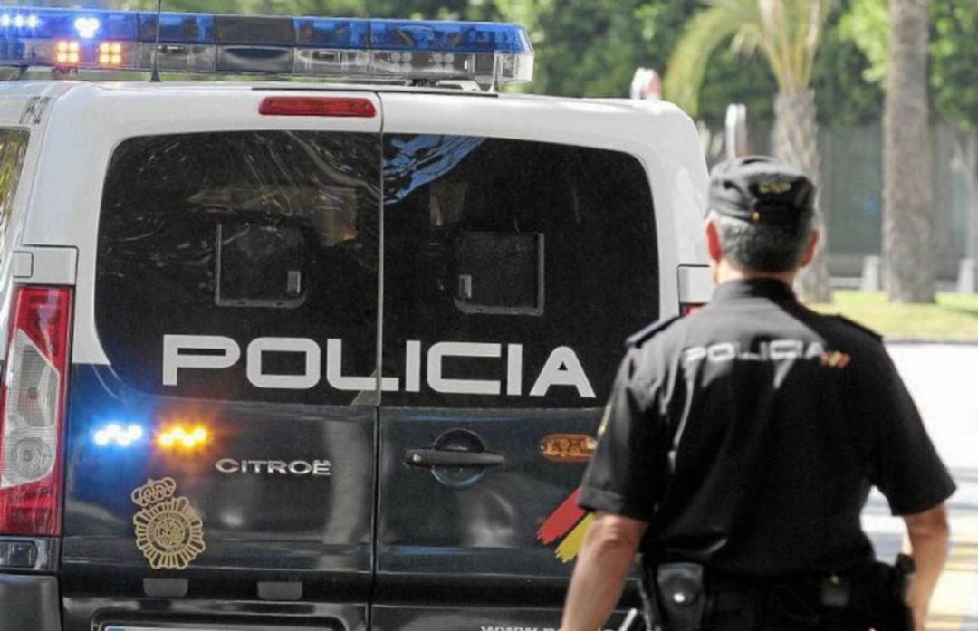 Policía Nacional en Córdoba foto de archivo