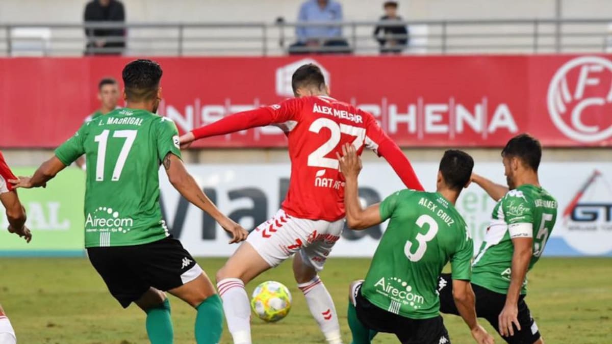 El Real Murcia lidera la clasificación de recuperaciones de balón