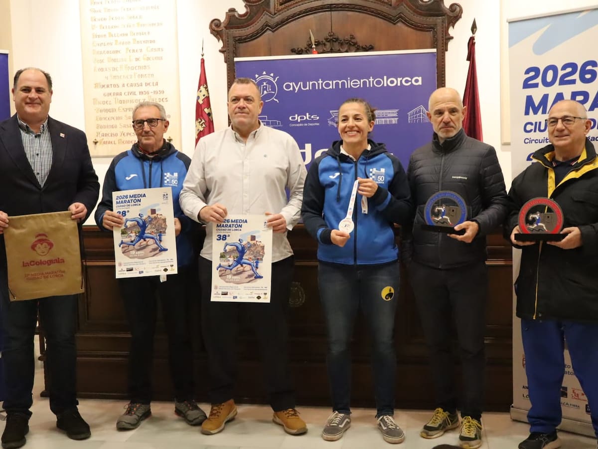 La 38ª Media Maratón ‘Ciudad de Lorca’ se adelanta al mes de abril