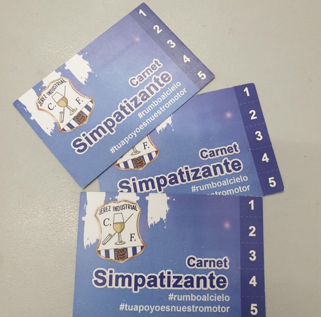 El carnet del simpatizante, iniciativa del Jerez Industrial para la segunda vuelta 