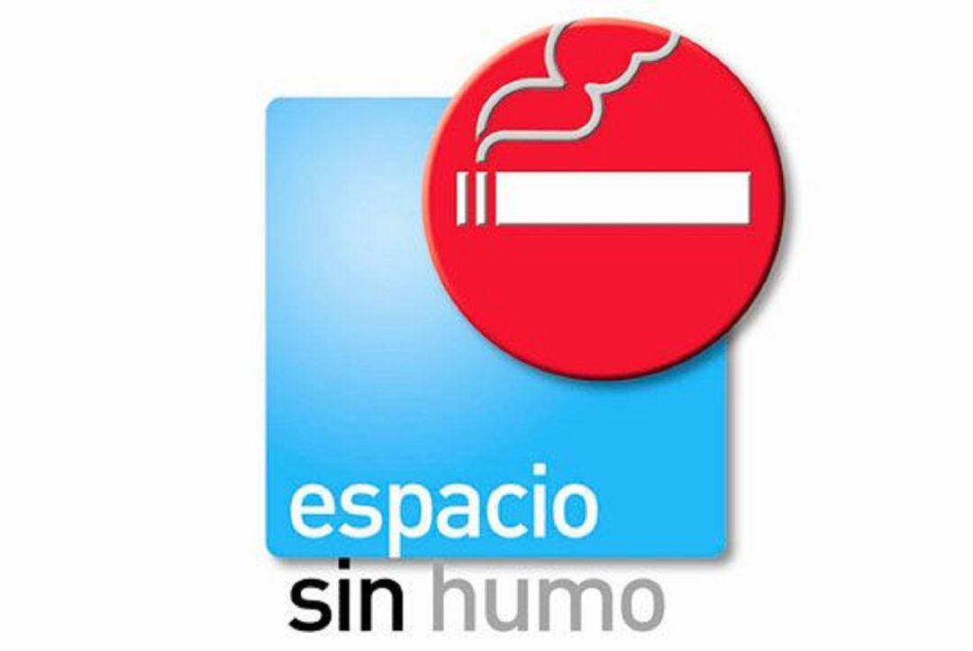 Señalización espacio sin humo.