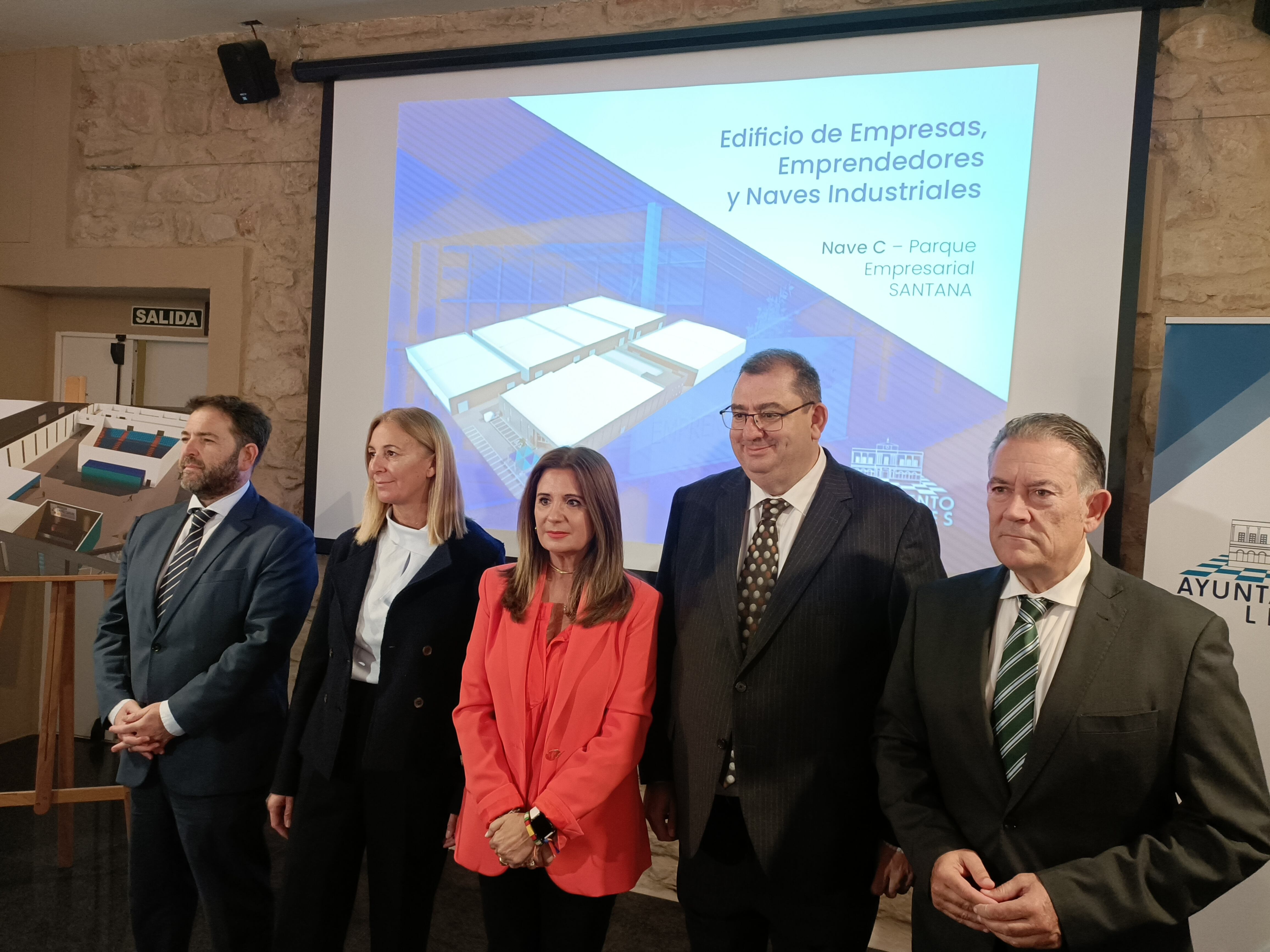 Presentación del Edificio de Empresas, Emprendimiento y Naves industriales en Linares.