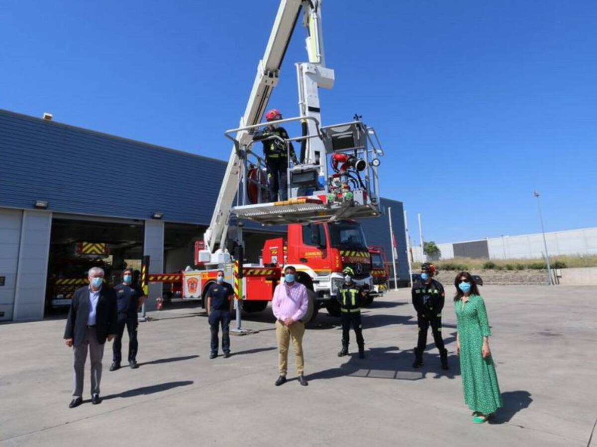 Toledo cuenta con un vehículo contra incendios único en España