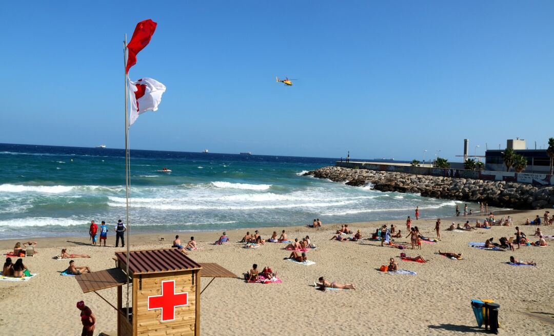 Imatge d'arxiu de la platja del Miracle de Tarragona