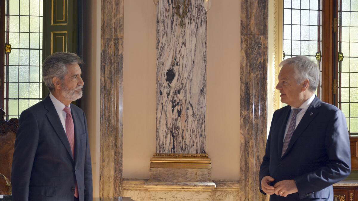 Reynders, Lesmes y el Gobierno desactivan la estrategia de bloqueo del PP