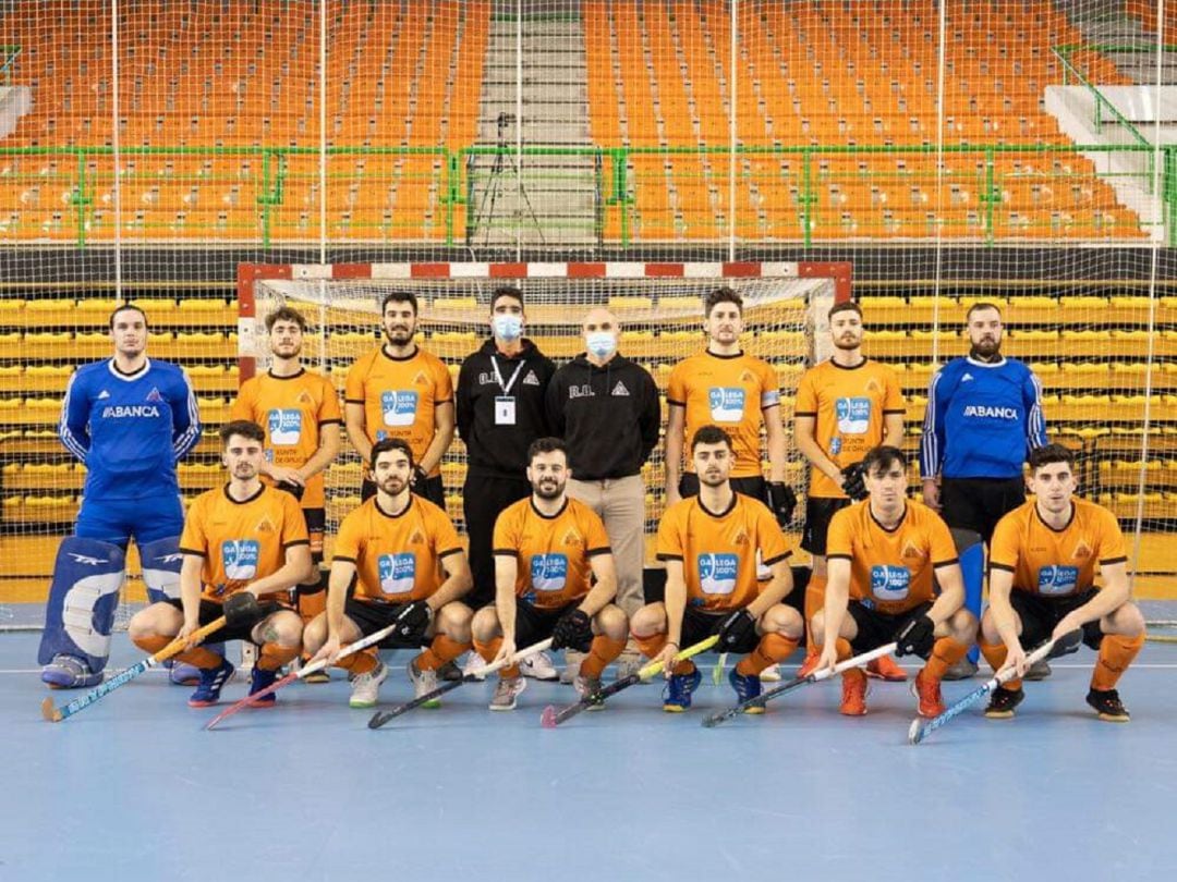 El equipo ourensano del C.H. Barrocás, quinto en el Campeonato de España de Hóckey sala, celebrado en Ourense