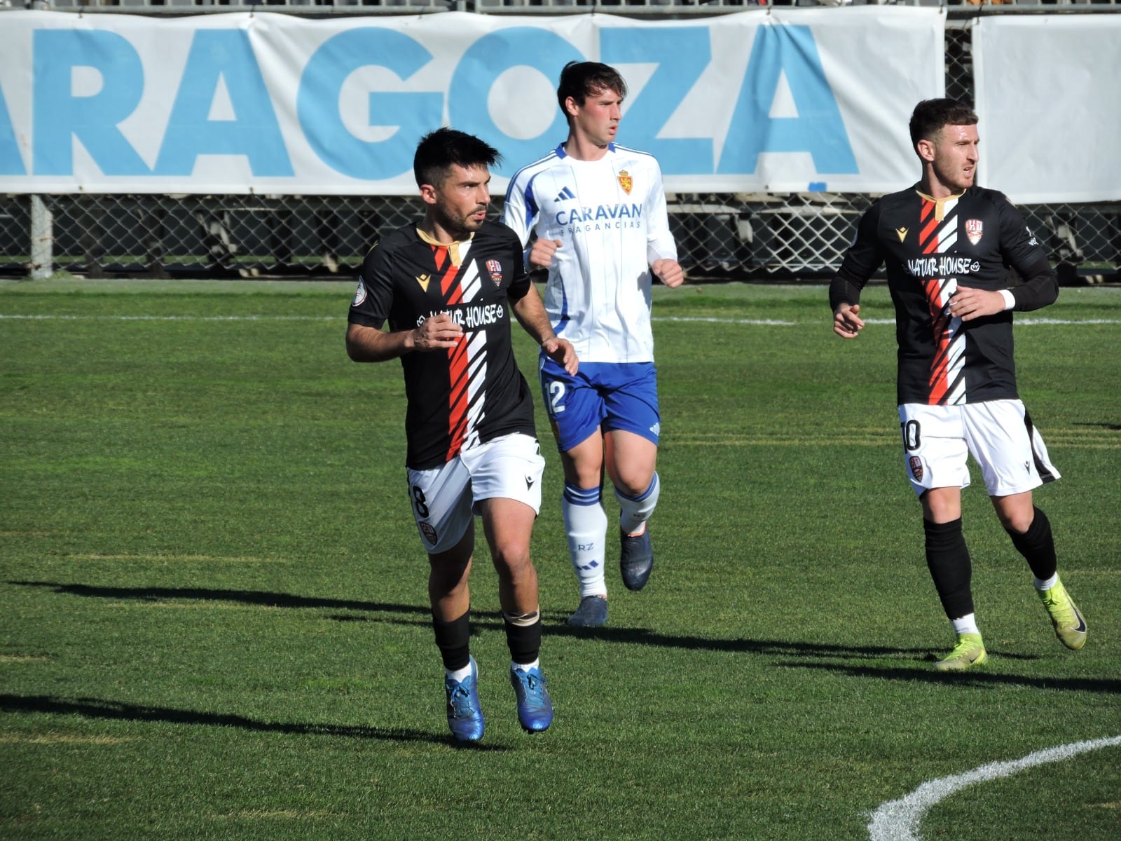 Pau López y Álvaro Barrero volvieron a ser de la partida / UD Logroñés